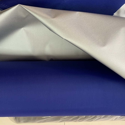 60&quot; matière première de empaquetage, tissu en nylon de revêtement argenté du polyester 280G