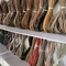 La bande en cuir de Faux de tissu d'ODM pour des espadrilles de bottes chausse des sacs de vêtements
